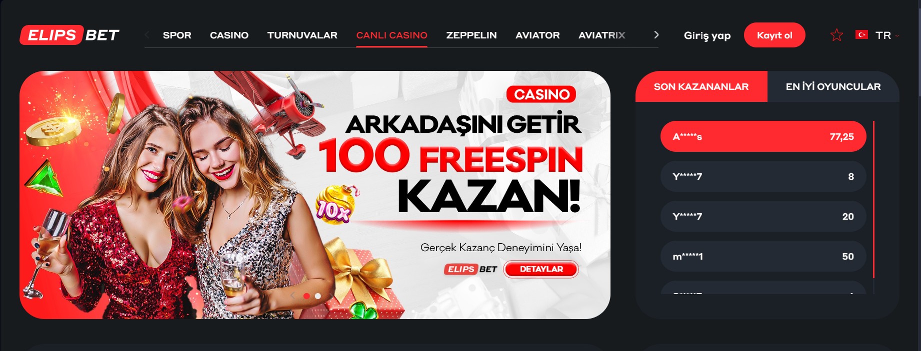 Elipsbet Casino Oyunu